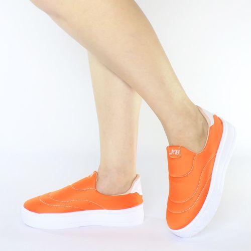 Imagem de Tênis Feminino Calce Fácil A.B Flexível Ortopédico Para Caminhada Slip On Confortavel Leve 