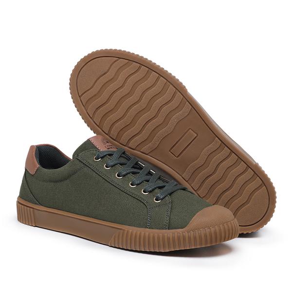 Imagem de Tenis Feminino Casual Carmina Morana Verde Militar