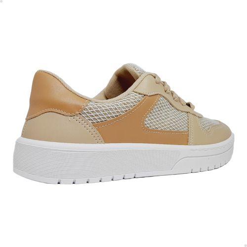 Imagem de Tênis feminino casual moleca tela shine glamour original 