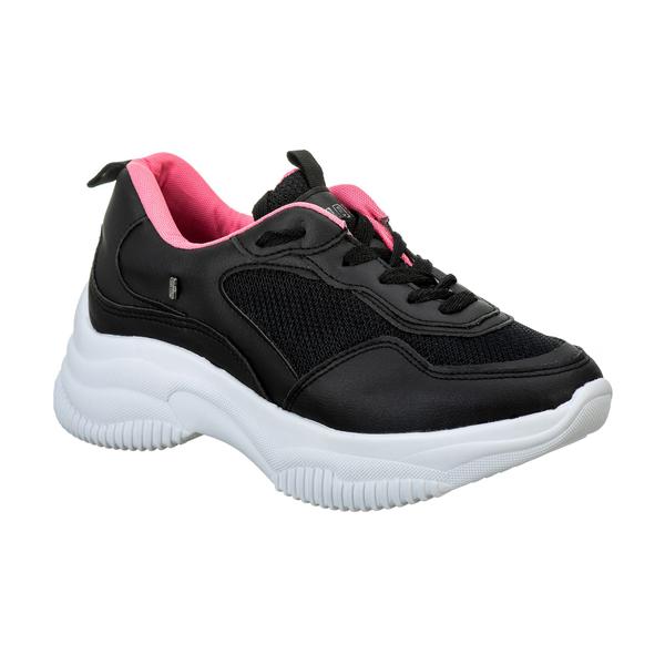 Imagem de Tênis Feminino Chuncky Branco  Academia Caminhada Estilo Shoes