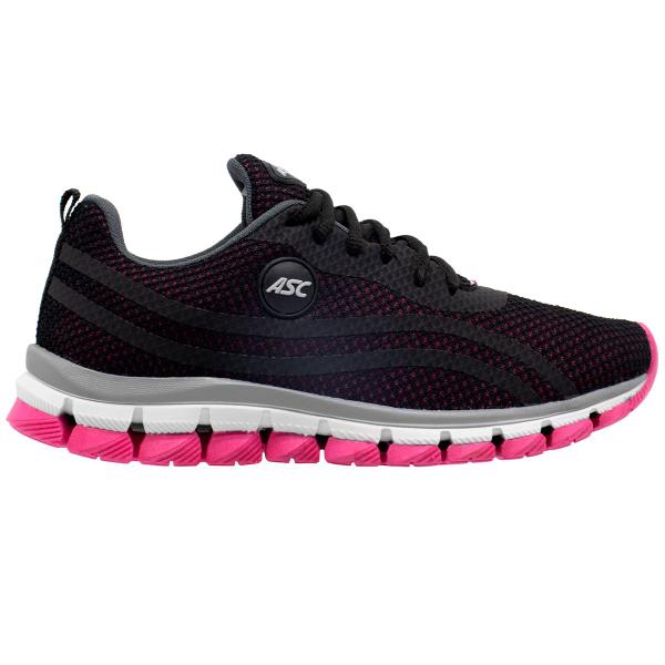 Tênis Feminino esportivo Caminhada e academia Nylon e aplique Ascension Imagem de Tênis Feminino esportivo Caminhada e academia Nylon e aplique Ascension