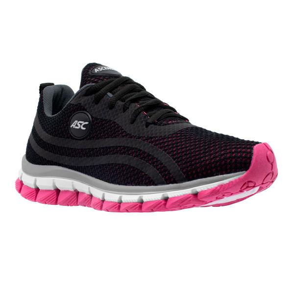 Tênis Feminino esportivo Caminhada e academia Nylon e aplique Ascension Imagem de Tênis Feminino esportivo Caminhada e academia Nylon e aplique Ascension