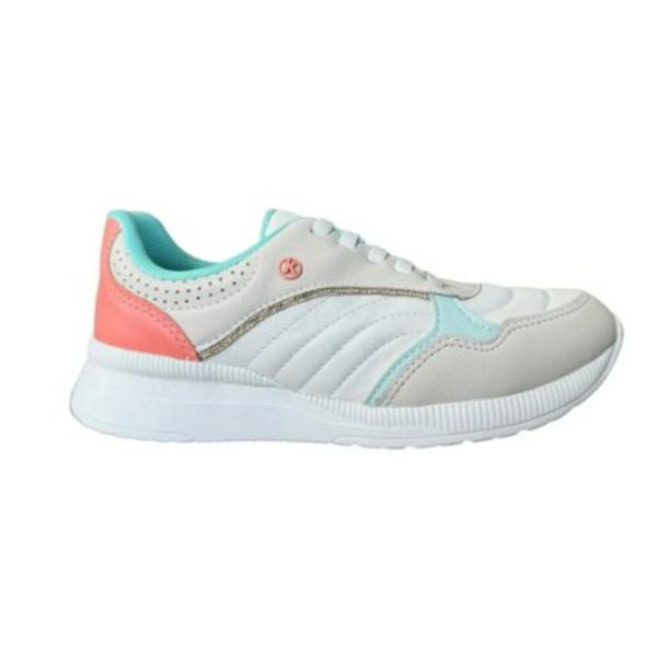 Tênis Feminino Kolosh Almeria Strass Branco - C315 Imagem de Tênis Feminino Kolosh Almeria Strass Branco - C315