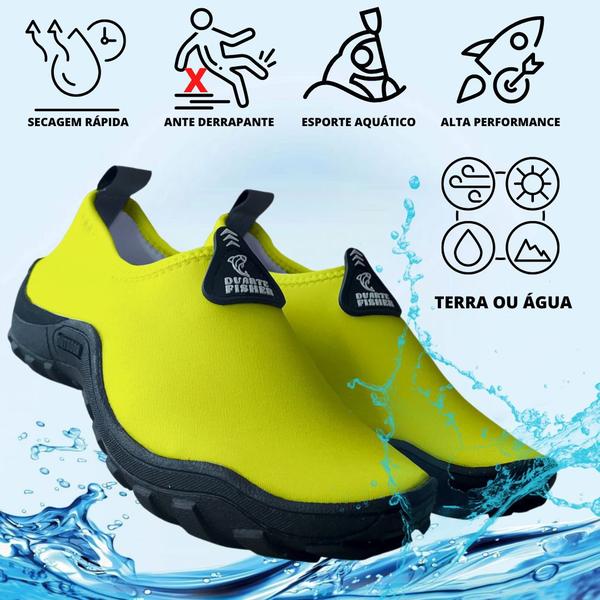 Imagem de Tenis Feminino Masculino Sapatilha Hibrida Pesca PRaia Jetski Caiaque Beach Futevôlei Ciclismo