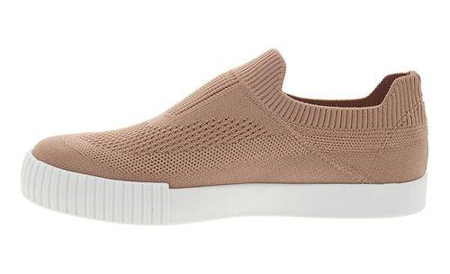 Imagem de Tênis Feminino Moleca Casual  Slip On Knit Lançamento Moda