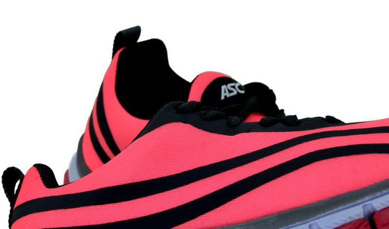 Imagem de Tênis Feminino Neon Pink Ascension Esporte Caminhada Corrida Academia Leve Macio Confortável