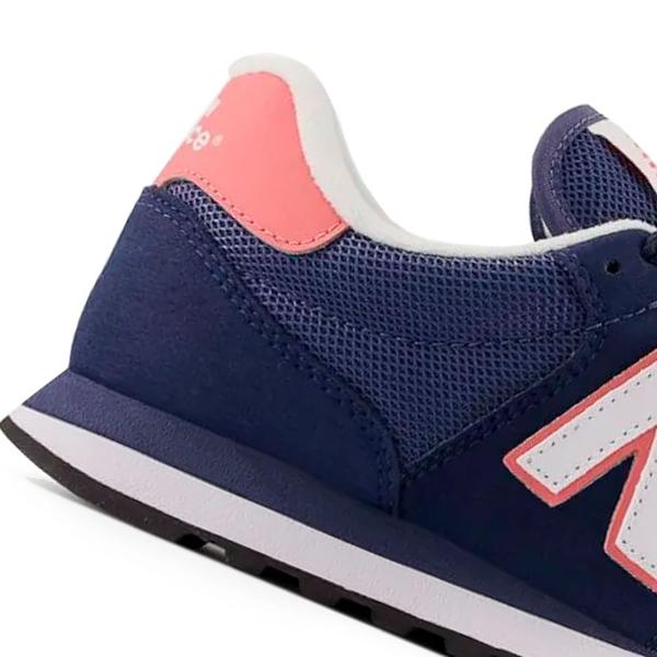 Imagem de Tênis Feminino New Balance 500v2 Marinho/rosa