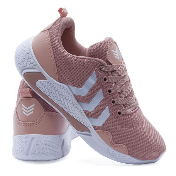 Imagem de Tênis Feminino Para Corrida Super Leve Macio Kit 2 Pares