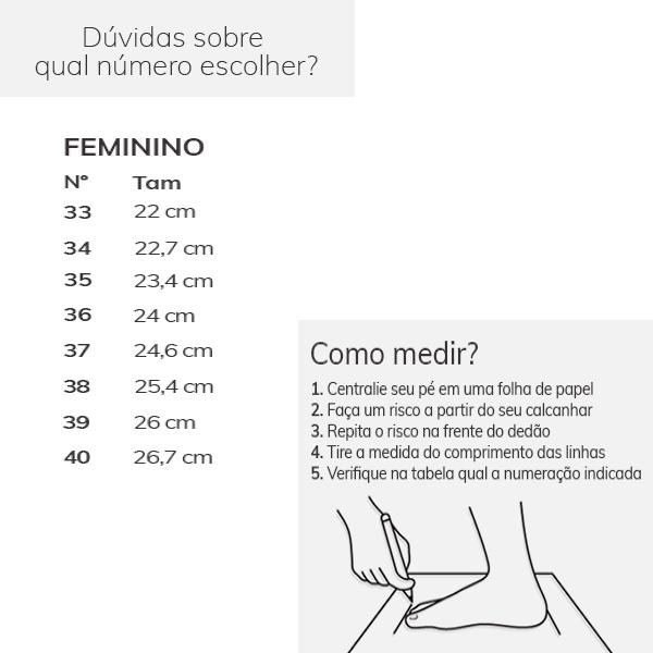 Imagem de Tênis Feminino Sintético Casual Confortável