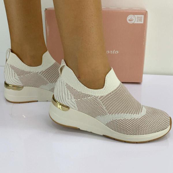 Imagem de Tênis Feminino Slip On Ortopédico Modare Knit 7394.100.27903