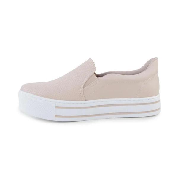 Imagem de Tênis Feminino Via Marte Casual Slip On Flatform Ref 23-8601