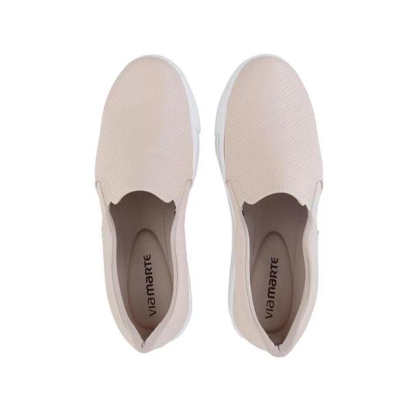 Imagem de Tênis Feminino Via Marte Casual Slip On Flatform Ref 23-8601