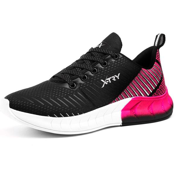 Tênis Feminino Xtry Original Academia Caminhada Confort Treino Esportivo Pronta Entrega Imagem de Tênis Feminino Xtry Original Academia Caminhada Confort Treino Esportivo Pronta Entrega