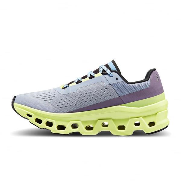 Imagem de Tênis femininos On Cloudmonster Nimbus/Hay Blue/Green 8,5 EUA