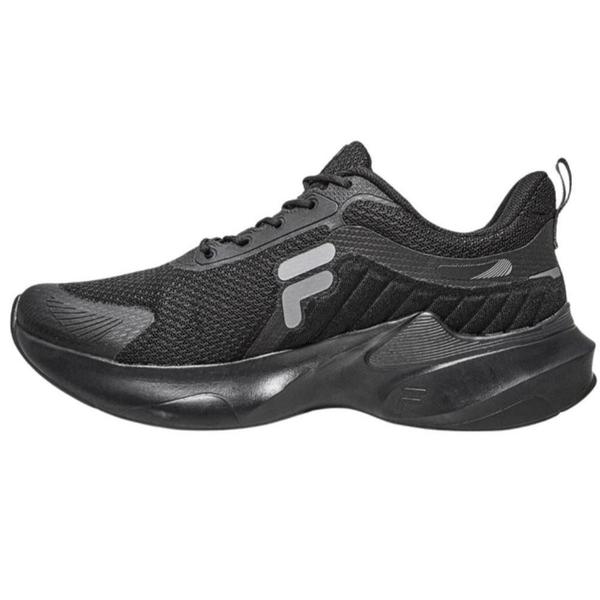 Imagem de Tenis fila progress lite masculino preto grafite cinza