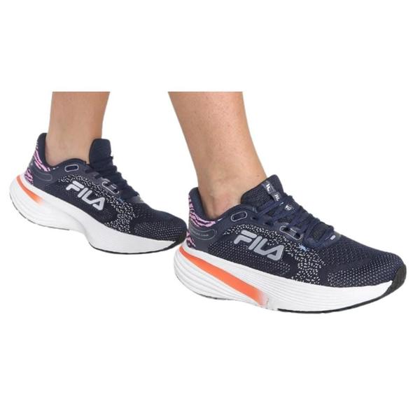 Imagem de Tenis fila racer nairobi feminino-marinho/rosa/coral