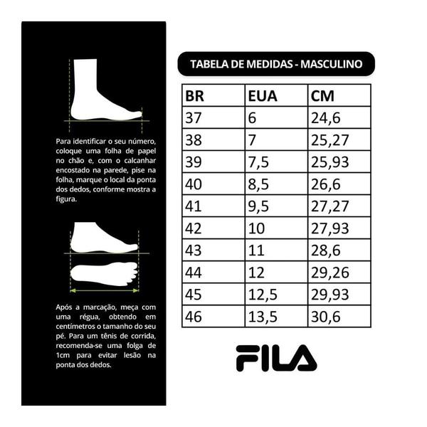 Imagem de Tênis Fila Recovery Masculino 11J728X