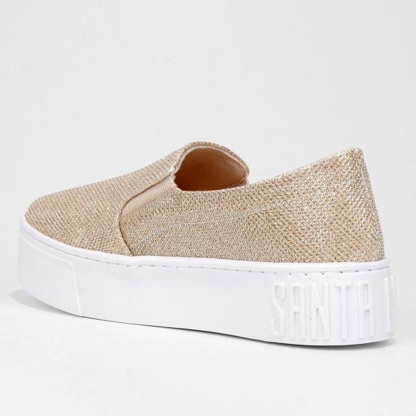 Slip On Sapatilhas Santa Lolla Zattini Slip On Santa Lolla Logo
