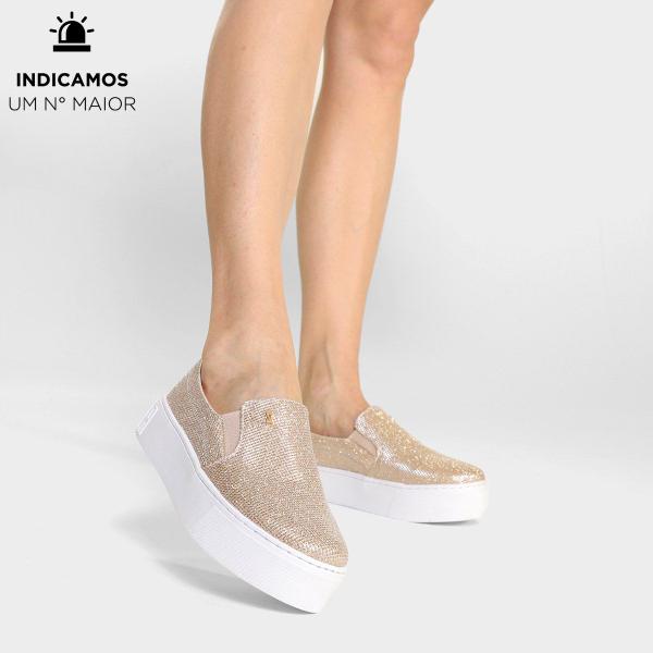 Flatform Zattini Tenis Santa Lolla Tenis Santa Lolla Velcro Tênis