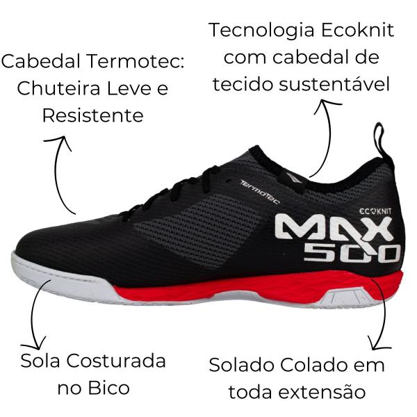 Tênis Futsal Masculino Penalty Max 500 Futebol de Salão Chuteira Futsal Quadra Imagem de Tênis Futsal Masculino Penalty Max 500 Futebol de Salão Chuteira Futsal Quadra