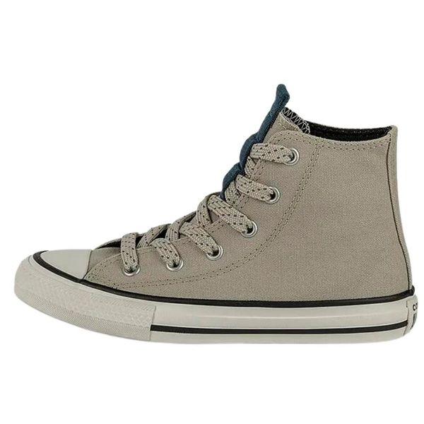 Imagem de Tênis Infantil Converse Chuck Taylor Original Utility Canvas Cano Alto Areia