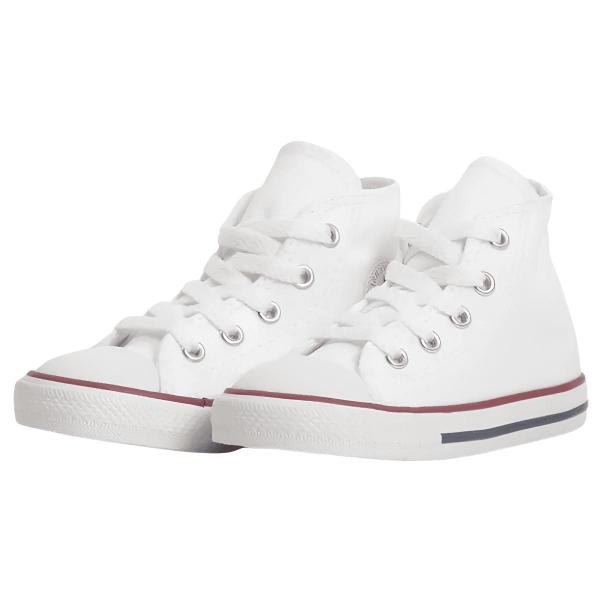 Imagem de Tênis Infantil Converse Original Chuck Cano Alto Branco