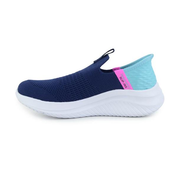 Imagem de Tênis Infantil Feminino Skechers Ultra Flex 3.0 Azul - 3038