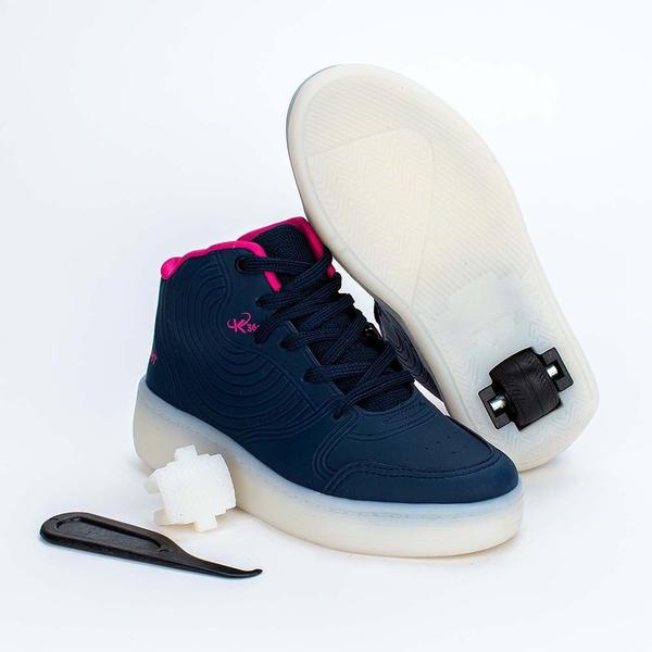 Tênis Led TÃªnis De Rodinha De CrianÇa De Anos Tênis Led Rosa