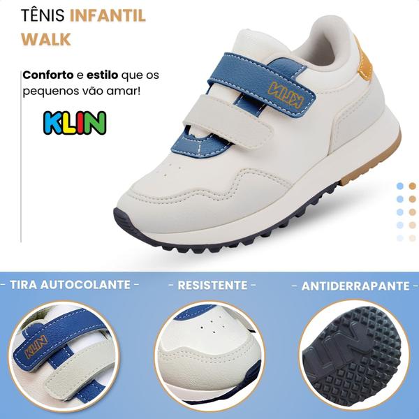 Imagem de Tênis Infantil Klin Walk Menino