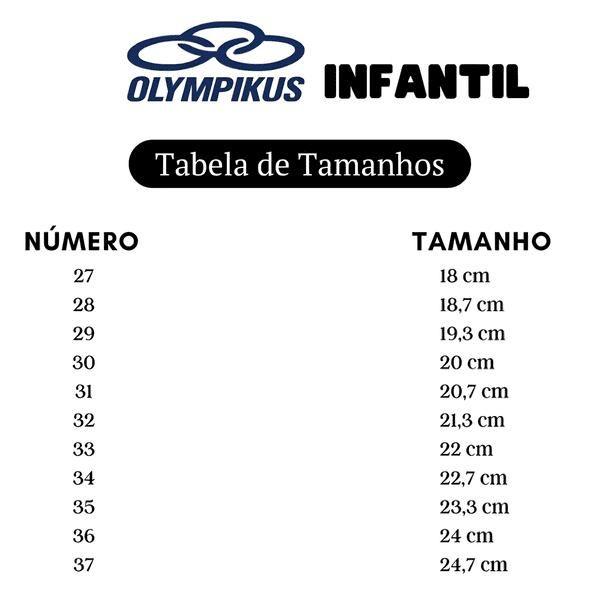 Imagem de Tênis Infantil Olympikus Cyan Juvenil Marinho/Cinza Escuro