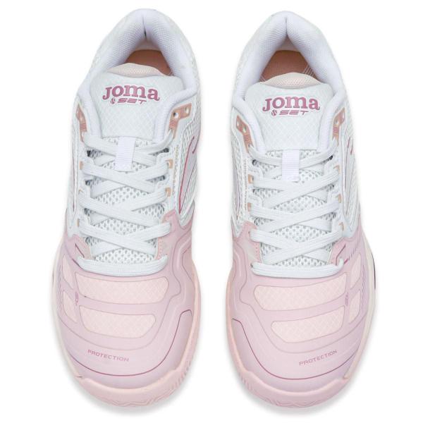 Imagem de Tênis Joma Set Clay - Saibro - Feminino Rosa e Branco