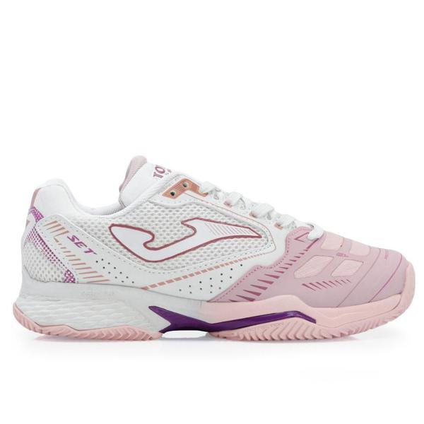 Imagem de Tênis Joma Set Clay - Saibro - Feminino Rosa e Branco