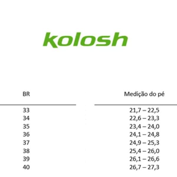 Imagem de Tênis Kolosh com Cadarço Esportivo Feminino