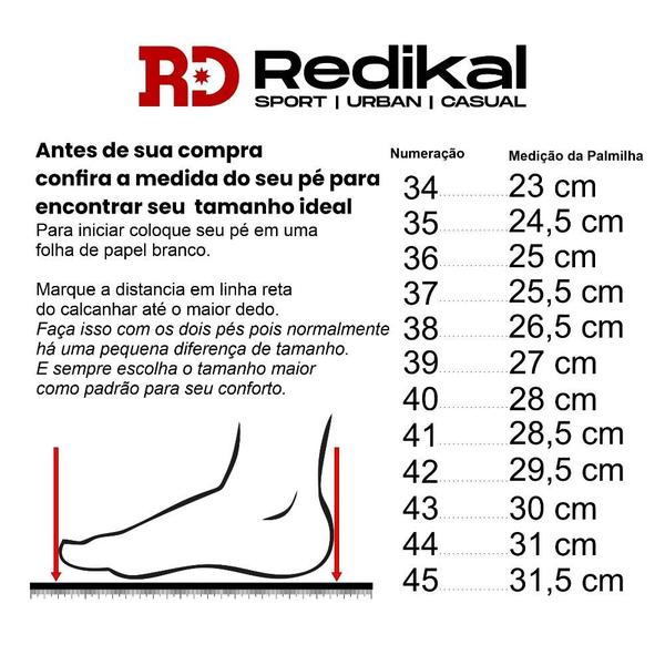 Imagem de Tenis masc adult redikal skate