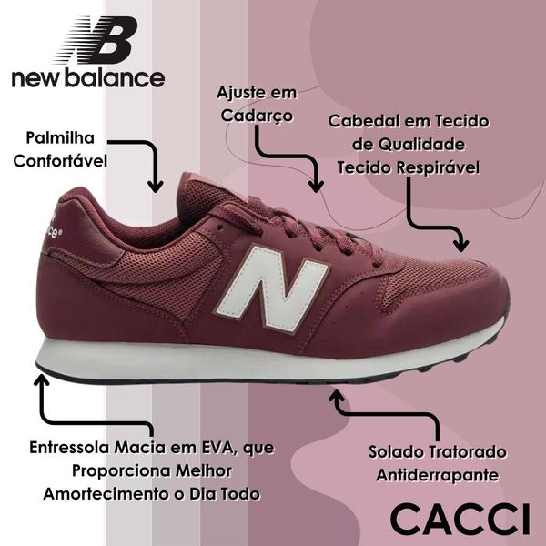 Imagem de Tenis Masculino Casual Conforto New Balance Original 500v2