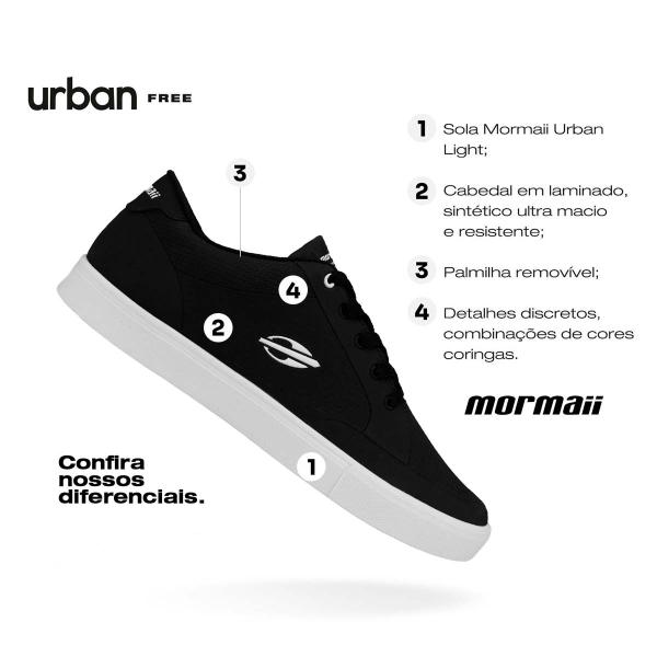 Imagem de Tenis Masculino Casual Skate Urban Free Original Mormaii