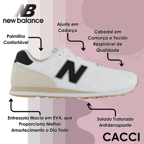 Imagem de Tenis Masculino Casual Versatil Estiloso New Balance 373 V2