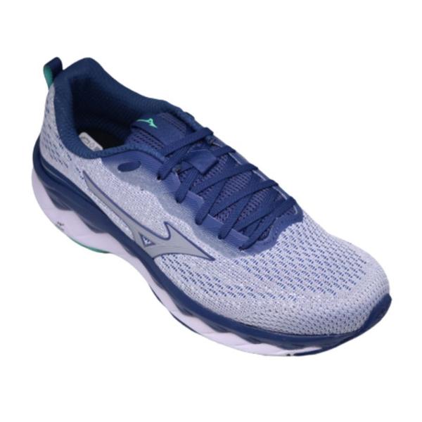 Imagem de Tenis masculino mizuno wave way 3 cinza/marinho