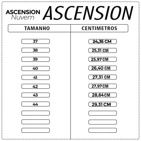 Imagem de Tênis Masculino Nuvem Calce Fácil Conforto Ascension Academia Caminhada leve para todos os momentos