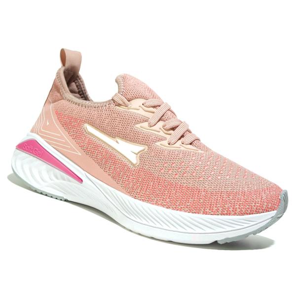 Imagem de Tenis Meia Feminino Academia Original Caminhada Barato R16 - FLOW - Nude