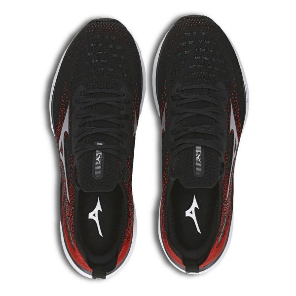 Imagem de Tênis Mizuno Cool Ride 2 - Masculino - Preto-Vermelho