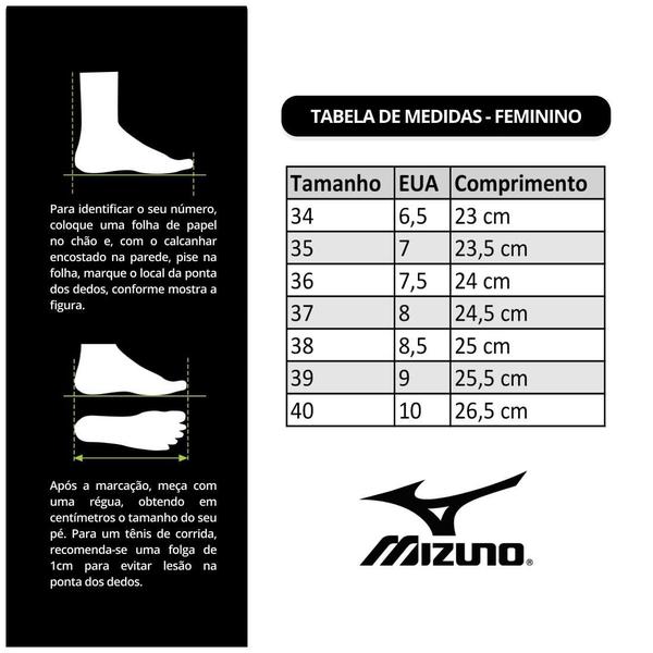 Imagem de Tênis Mizuno Feminino Wave Hawk 5 Corrida