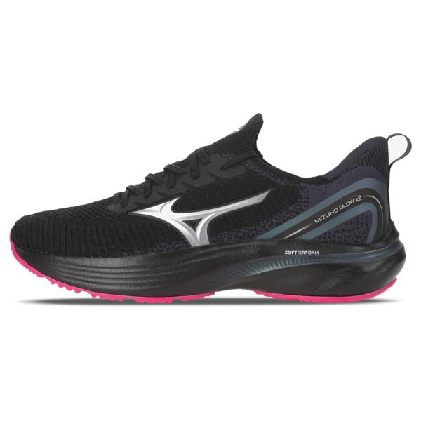 Imagem de Tênis Mizuno Glow 2 - Feminino - Preto