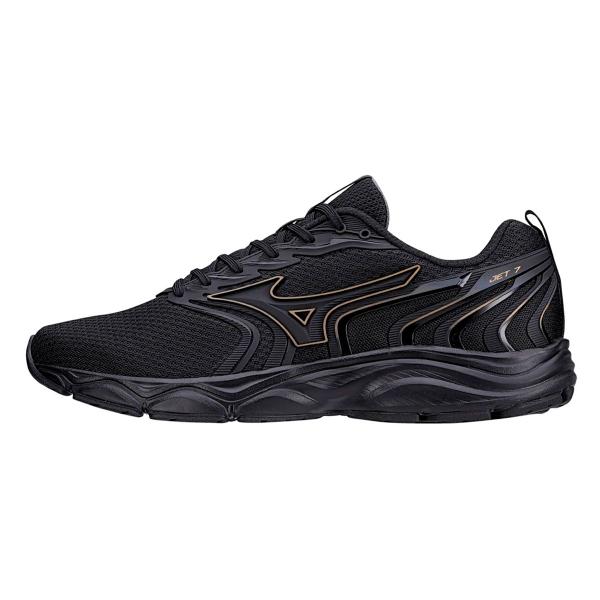 Imagem de Tênis Mizuno Jet 7 - Masculino - Preto-Preto