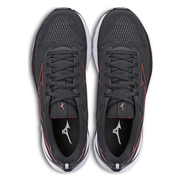 Imagem de Tênis Mizuno Wave Dynasty 5 Masculino - Preto e Vermelho