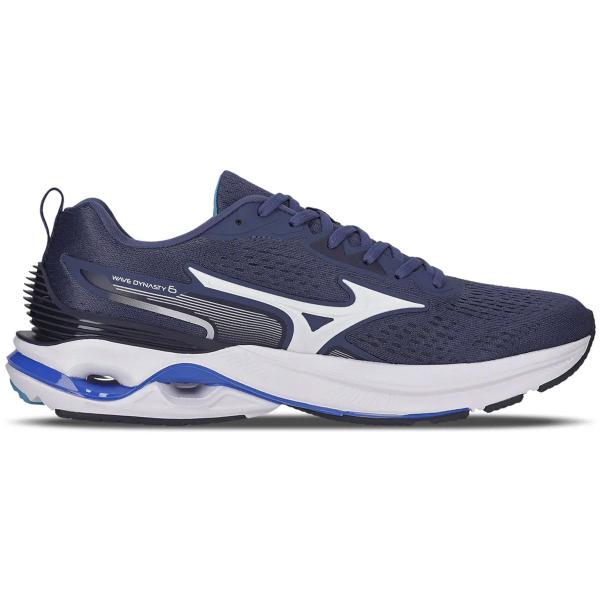 Imagem de Tênis Mizuno Wave Dynasty 6 Masculino Marinho Azul