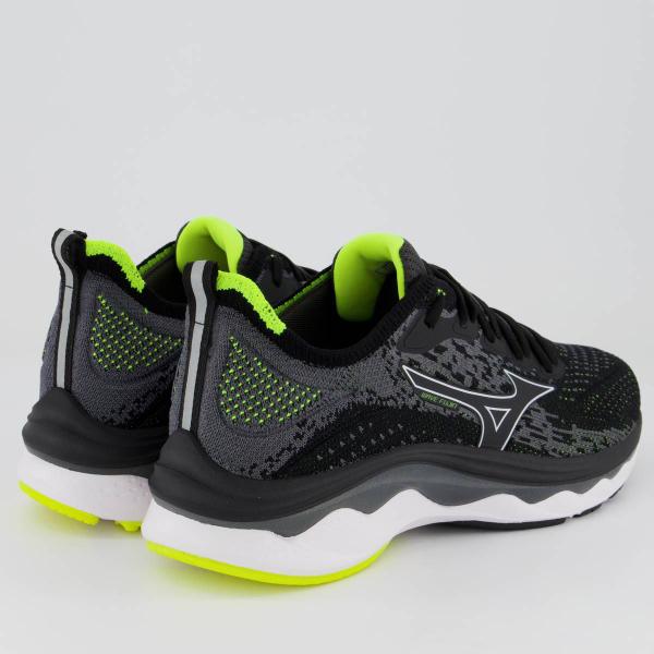 Imagem de Tênis Mizuno Wave Fujin Preto e Verde