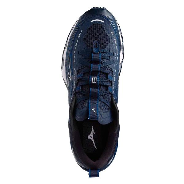 Imagem de Tênis Mizuno Wave Prophecy 13 - Masculino - Marinho-Branco