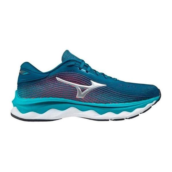 Imagem de Tênis Mizuno Wave Sky 5 Feminino Azul