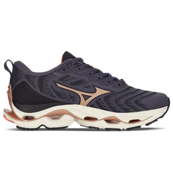 Imagem de Tênis Mizuno Wave Stratos 2 Feminino Ameixa